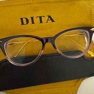 DITA Women's Frames in Purple and Gold